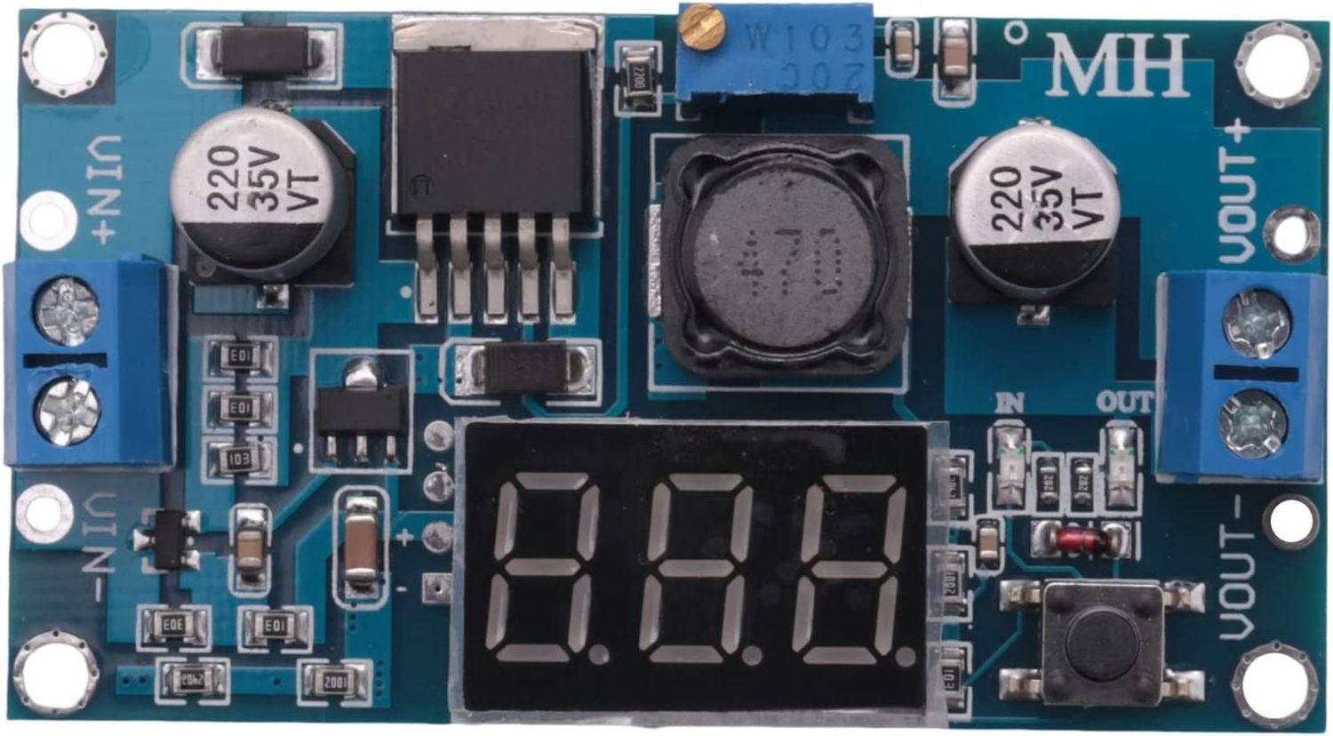 Fully adjustable DC Power Module with LED Display.